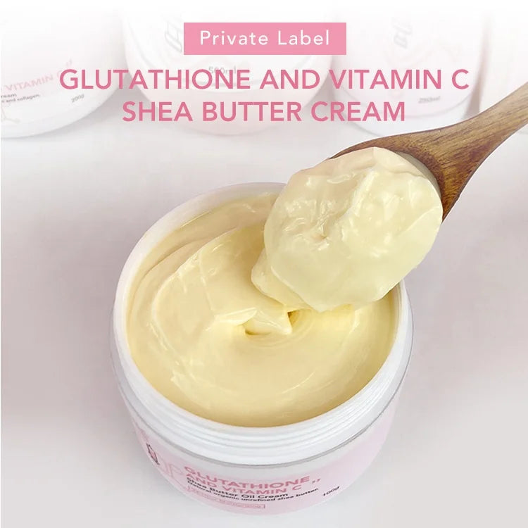 Organic Vegan Natural Lotion Deep Nourish Body Repair Women Vita-C Shea Butter Moisturizer Hands Cream